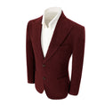 Load image into Gallery viewer, Winter Corduroy Peak Lapel 2 Pieces Men's Suits Jacket+Pants 2786