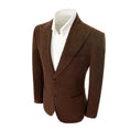 Load image into Gallery viewer, Winter Corduroy Peak Lapel 2 Pieces Men's Suits Jacket+Pants 2786