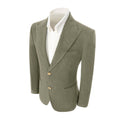 Load image into Gallery viewer, Winter Corduroy Peak Lapel 2 Pieces Men's Suits Jacket+Pants 2786