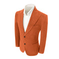 Load image into Gallery viewer, Winter Corduroy Peak Lapel 2 Pieces Men's Suits Jacket+Pants 2786