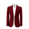 Load image into Gallery viewer, Classical One Button Corduroy Suit 2 Pieces Men's Suits Jacket+Pants 2787