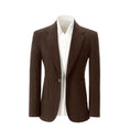 Load image into Gallery viewer, Classical One Button Corduroy Suit 2 Pieces Men's Suits Jacket+Pants 2787