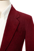 Load image into Gallery viewer, Classical One Button Corduroy Suit 2 Pieces Men's Suits Jacket+Pants 2787