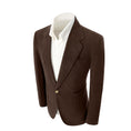 Load image into Gallery viewer, Classical One Button Corduroy Suit 2 Pieces Men's Suits Jacket+Pants 2787