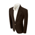Load image into Gallery viewer, Classical One Button Corduroy Suit 2 Pieces Men's Suits Jacket+Pants 2787