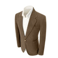 Load image into Gallery viewer, Classical One Button Corduroy Suit 2 Pieces Men's Suits Jacket+Pants 2787