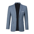 Load image into Gallery viewer, Denim Blue Men's Two Button Blazer for Party, Wedding and Business