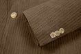 Load image into Gallery viewer, Classical One Button Corduroy Suit 2 Pieces Men's Suits Jacket+Pants 2787