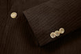 Load image into Gallery viewer, Classical One Button Corduroy Suit 2 Pieces Men's Suits Jacket+Pants 2787