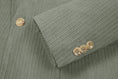 Load image into Gallery viewer, Classical One Button Corduroy Suit 2 Pieces Men's Suits Jacket+Pants 2787