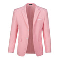 Load image into Gallery viewer, Pink Men's Two Button Blazer for Party, Wedding and Business