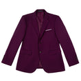 Load image into Gallery viewer, Purple Two Button Wedding 2 Pieces Men's Suits Jacket+Pants