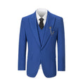 Load image into Gallery viewer, One Botton Royal Blue Party Banquet Formal 3 Piece Men Suits