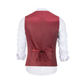 Load image into Gallery viewer, Burgundy Men's Vest for Party, Wedding and Business