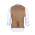 Load image into Gallery viewer, Khaki Men's Vest for Party, Wedding and Business