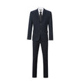 Load image into Gallery viewer, New Arrival Navy Stripe Party Banquet Formal 2 Piece Men Suits