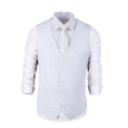 Load image into Gallery viewer, White Men's Vest for Party, Wedding and Business