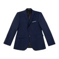 Load image into Gallery viewer, Navy Two Button Wedding 3 Pieces Slim Fit Men Suits