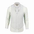Load image into Gallery viewer, Ivory Men's Suits 2 Pieces Vest+Pants Set V-Neck Slim Fit Casual Waistcoat Suit