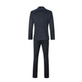 Load image into Gallery viewer, New Arrival Navy Stripe Party Banquet Formal 2 Piece Men Suits