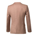 Load image into Gallery viewer, Khaki Men's Two Button Blazer for Party, Wedding and Business