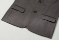 Gallery viewerに画像を読み込む, Grey Plaid 3 Piece Boys Suits Blazer Vest and Pants