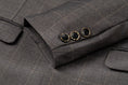 Gallery viewerに画像を読み込む, Grey Plaid 3 Piece Boys Suits Blazer Vest and Pants