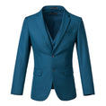 Load image into Gallery viewer, Lake Blue Men's Two Button Blazer for Party, Wedding and Business