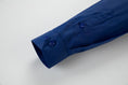 Load image into Gallery viewer, Blue Men's Urban Stylish Casual Business Slim Fit Long Sleeve Button Up Dress Shirt