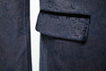 Load image into Gallery viewer, Navy Velvet Unique Patterned Party 3 Piece Men Suits