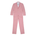 Load image into Gallery viewer, Pink Two Button Wedding 3 Pieces Slim Fit Men Suits