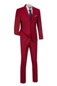 Load image into Gallery viewer, Two Button 3 Pieces Men Suits (MORE COLORS+)