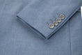 Load image into Gallery viewer, Denim Blue Men's Two Button Blazer for Party, Wedding and Business