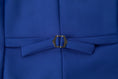 Load image into Gallery viewer, Royal Blue Men's Vest for Party, Wedding and Business