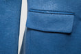 Cargar la imagen en la vista de la galería, New Arrival Blue Unique Patterned Party Banquet 3 Piece Men Suits