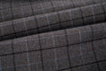 Load image into Gallery viewer, Grey Plaid Men's 3 Piece Set for Party, Wedding and Business