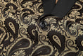 Charger l'image dans la visionneuse de la galerie, Golden Unique Patterned Men's Blazer for Party, Wedding and Business