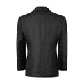 Load image into Gallery viewer, Black Unique Patterned Men's Blazer for Party, Wedding and Business