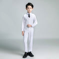 Load image into Gallery viewer, White Tuxedo 5 Piece Boys Suits