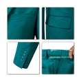 Load image into Gallery viewer, Green Men's Two Button Blazer for Party, Wedding and Business