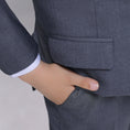 Load image into Gallery viewer, Grey Formal Classic 5 Piece Boys Suits