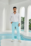 Load image into Gallery viewer, Seersucker Striped Men's Summer Pants