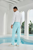 Load image into Gallery viewer, Seersucker Striped Men's Summer Pants