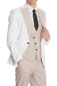 Load image into Gallery viewer, Fashion Slim Fit Wedding Prom 3 Piece Mens Suits
