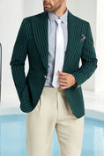 Load image into Gallery viewer, Designer Style Men's One Button Blazer