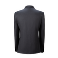 Load image into Gallery viewer, Designer Style Double Breasted Men's Two Button Stripe Blazer