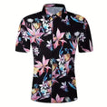 Load image into Gallery viewer, Floral Casual Men's Shirt Outdoor Street Casual Daily Summer Turndown Short Sleeve Shirt