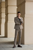 Load image into Gallery viewer, Retro Tweed Herringbone 2 Pieces Mens Suits 2785