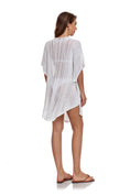 Load image into Gallery viewer, White Fresh Short Sleeve Mini Dress