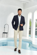 Load image into Gallery viewer, Designer Style Men's Double Breasted Blazer